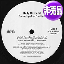 画像1: KELLY ROWLAND feat JOE BUDDEN / MAKE U WANNA STAY (USプロモ/3VER) [◎中古レア盤◎お宝！本物のUS原盤！2000年以降の人気レコード！]