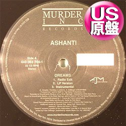 画像1: ASHANTI / DREAMS (米原盤/全2曲) [◎中古レア盤◎お宝！本物のUS原盤！2000年以降の人気レコード！]