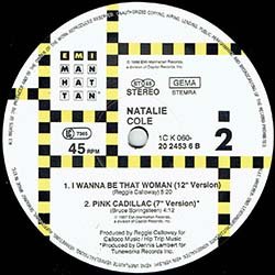 画像2: NATALIE COLE / I WANNA BE THAT WOMAN (独原盤/12"MIX) [◎中古レア盤◎激レア！美品！フリーソウル傑作！ロングMIX！]