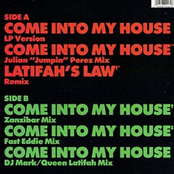 画像2: QUEEN LATIFAH / COME INTO MY HOUSE (米原盤/REMIX) [◎中古レア盤◎お宝！本物の原盤！90's初期ヒップHOUSE！]