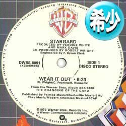 画像1: STARGARD / WEAR IT OUT (12"MIX) [■廃盤■お宝！少量生産12"！ガラージ古典！ロングMIX + インスト入り！]