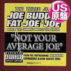 画像1: JOE BUDDEN feat DJ KAYSLAY, FAT JOE & JOE / NOT YOUR AVERAGE JOE (米原盤/3VER)  [◎中古レア盤◎お宝！本物のUS原盤！2000年以降の人気レコード！]