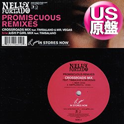 画像1: NELLY FURTADO / PROMISCUOUS (米原盤/REMIX) [◎中古レア盤◎お宝！本物のUS原盤！2000年以降の人気レコード！]