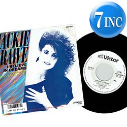 画像1: JACKIE RAWE / アイ・ビリーブ・イン・ドリームス (7インチMIX) [◎中古レア盤◎お宝！白ラベル！日本版ジャケ7"MIX！]