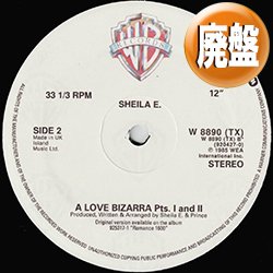 画像1: SHEILA E / A LOVE BIZARRE PT.1 & 2 (全3曲) [◎中古レア盤◎お宝！少量生産12"！THEO PARRISHプレイ！]