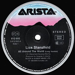 画像2: LISA STANSFIELD / ALL AROUND THE WORLD + 2曲 (独原盤/全3曲) [◎中古レア盤◎お宝！本物のドイツ原盤！ロングMIX！]