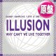 ILLUSION / WHY CAN'T WE LIVE TOGETHER (英原盤/89年MIX) [◎中古レア盤◎お宝！英国版ジャケ！89年MIX + 82年カバー！]