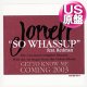 JONELL feat REDMAN / SO WHASSUP & DON'T STOP (米原盤/3VER) [◎中古レア盤◎お宝！本物のUS原盤！2000年以降の人気レコード！]