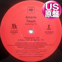 画像1: AMERIE feat T.I. / TOUCH (米原盤/4VER) [◎中古レア盤◎お宝！本物のUS原盤！2000年以降の人気レコード！]