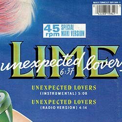 画像2: LIME / UNEXPECTED LOVERS (和蘭原盤/12"MIX) [◎中古レア盤◎激レア！オランダ原盤12"！哀愁ハイエナ！]