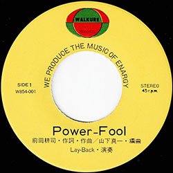 画像3: LAY BACK / POWER-FOOL (7インチ) [◎中古レア盤◎激レア！マニア品！自主製作シティポップ盤！熊本ジャケ！]