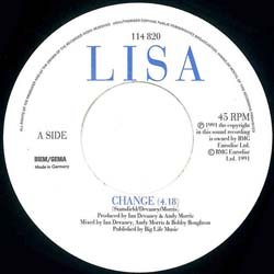 画像2: LISA STANSFIELD / CHANGE (7インチMIX) [◎中古レア盤◎お宝！ドイツ版7"MIX！お洒落90's名曲！]
