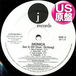 画像1: MONICA / GET IT OFF (米原盤/全2曲) [◎中古レア盤◎お宝！本物のUS原盤！2000年以降の人気レコード！]