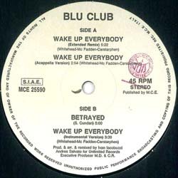 画像2: BLU CLUB / WAKE UP EVERYBODY (伊原盤/12"MIX) [◎中古レア盤◎激レア！本物の原盤！イタリアのみ！踊れるカバー！]