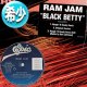 RAM JAM / BLACK BETTY (B.LIEBRAND MIX/3VER) [◎中古レア盤◎お宝！シュリンク付！高音質版12"！89年MIX！]