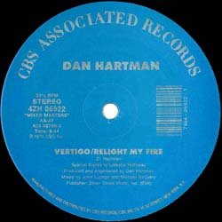 画像2: DAN HARTMAN / RELIGHT MY FIRE & INSTANT REPLAY (12"MIX/全2曲) [◎中古レア盤◎お宝！シュリンク&ステッカー付！高音質版！豪華内容！]