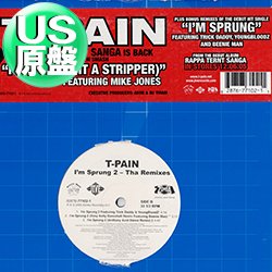 画像1: T-PAIN / I'M SPRUNG (米原盤/REMIX) [◎中古レア盤◎お宝！コレは原盤！リミックス版！特大ヒット！]