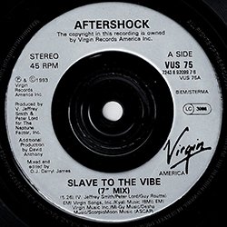 画像2: AFTERSHOCK / SLAVE TO THE VIBE (7インチMIX) [◎中古レア盤◎お宝！英国版ジャケ7"MIX！哀愁ハウス傑作！]