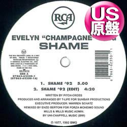 画像1: EVELYN KING / SHAME (米原盤/92年MIX) [◎中古レア盤◎お宝！エディット入り原盤！92年MIX + 77年オリジ！]