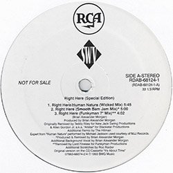 画像2: SWV / RIGHT HERE & GIVE IT TO ME (マル秘MIX) [■廃盤■激レア！奇跡の超美品！幻の「VIBE MIX」入り！家宝級の衝撃内容！]