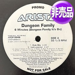 画像1: DUNGEON FAMILY / 6 MINUTES (USプロモ/4VER) [◎中古レア盤◎お宝！USプロモオンリー原盤！2000年以降の人気レコード！]
