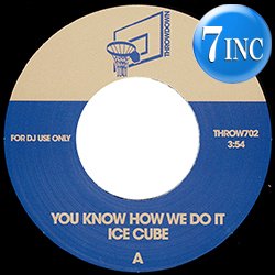 画像1: ICE CUBE / YOU KNOW HOW WE DO IT (7インチ) [■限定■お宝直行！祝復刻！少量生産7"！L.Aドジャース！]