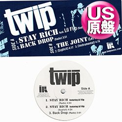 画像1: TWIP feat LIL' FLIP / STAY RICH (米原盤/全3曲) [◎中古レア盤◎お宝！日本独占プレス！希少音源！マイナーサウス！]