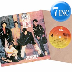 画像1: NEW KIDS ON THE BLOCK / STEP BY STEP (7インチ) [◎中古レア盤◎お宝！珍しいUS版ジャケ7"！世界ヒット！]