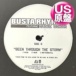 画像1: BUSTA RHYMES feat STEVIE WONDER / BEEN THROUGH THE STORM (米原盤/全2曲) [◎中古レア盤◎お宝！少量生産！2000年以降の人気レコード！]