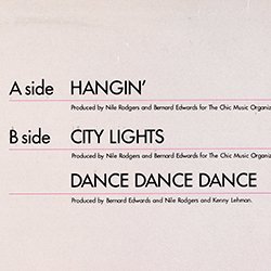 画像2: CHIC / HANGIN' + 2曲 (英原盤/全3曲) [◎中古レア盤◎お宝！英国版ジャケ原盤！豪華3曲！80's初期ダンクラ！]