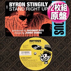 画像1: BYRON STINGILY / STAND RIGHT UP (2枚組原盤/REMIX) [◎中古レア盤◎お宝！Wパック原盤！BASEMENT BOYS！]