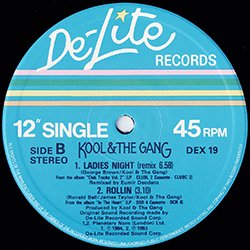 画像4: KOOL & THE GANG / LADIES NIGHT 83 + 2曲 (英原盤/全3曲) [◎中古レア盤◎お宝！美A級品！英国版ジャケ！鉄板ダンクラ3曲！]