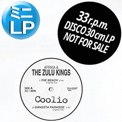 画像1: COOLIO & RUN-DMC / GANGSTA PARADISE + 3曲 (ミニLP/全4曲) [◎中古レア盤◎お宝！少量生産！日本企画！DJ即戦力！]