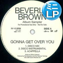 画像1: BEVERLEI BROWN / GONNA GET OVER YOU (ミニLP/全3曲) [◎中古レア盤◎お宝！美品盤！関係者プロモのみ！超希少内容！]
