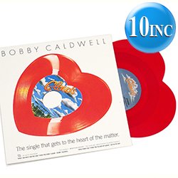 画像1: BOBBY CALDWELL / 風のシルエット & OPEN YOUR EYES (10インチ) [■限定■祝！超限定！ハート型レッドカラー盤！最強2曲！]