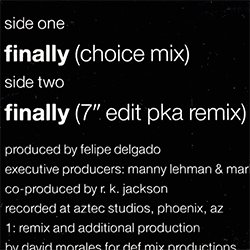 画像2: CE CE PENISTON / FINALLY (7インチMIX) [◎中古レア盤◎激レア！別タイプジャケ7"MIX！CHOICE MIX！]
