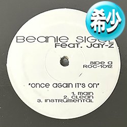 画像1: BEANIE SIGEL feat JAY-Z / ONCE AGAIN IT'S ON (3VER) [◎中古レア盤◎お宝！美品！少量生産12"！2000年以降の人気レコード！]