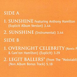 画像2: TWISTA / SUNSHINE + 2曲 (欧州原盤/全3曲) [◎中古レア盤◎お宝！ジャケ付原盤！「LOVELY DAY」使い！]