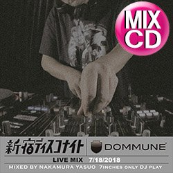 画像1: 中村保夫 / 新宿ディスコナイト DOMMUNE LIVE MIX (ミックスCD) [■限定■待望のリプレス！80'sオンリーMIX！東亜会館！]