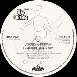 画像2: JOCELYN BROWN / SOMEBODY ELSE'S GUY & I WISH YOU WOULD (全2曲) [◎中古レア盤◎お宝！高音質シリーズ！豪華2曲！]