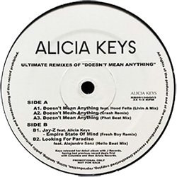 画像2: JAY-Z feat ALICIA KEYS / EMPIRE STATE OF MIND (マル秘MIX) [◎中古レア盤◎激レア！極少量生産！マル秘MIX集！]