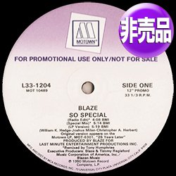 画像1: BLAZE / SO SPECIAL (USプロモ/5VER) [◎中古レア盤◎お宝！美A級品！本物のアメプロ原盤！お探しのMIX！]
