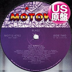 画像1: BLAZE / SO SPECIAL (米原盤/SO SO MIX) [◎中古レア盤◎お宝！本物のUS原盤！歴史的傑作！アカペラ入り！]