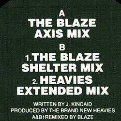 画像2: BRAND NEW HEAVIES / NEVER STOP (BLAZEミックス) [◎中古レア盤◎お宝！人気ジャケ付！BLAZEミックス！]