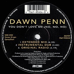 画像3: DAWN PENN / YOU DON'T LOVE ME (英原盤/REMIX) [◎中古レア盤◎激レア！美品ジャケ！「NO NO NO♪」のアレ！]