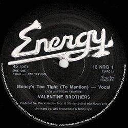 画像2: VALENTINE BROTHERS / MONEY'S TOO TIGHT (英原盤/12"MIX) [◎中古レア盤◎お宝！英国版ジャケ！SIMPLY RED原曲！80'sモダンブギー傑作！]