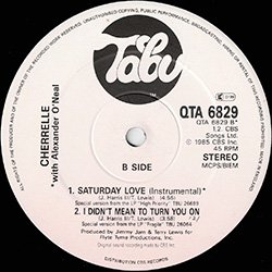 画像2: CHERRELLE / SATURDAY LOVE & ターン・ユー・オン (英原盤/12"MIX) [◎中古レア盤◎お宝！本物の原盤！別曲入り！]