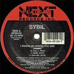 画像2: SYBIL / I WANNA BE WHERE YOU ARE (米原盤/REMIX) [◎中古レア盤◎お宝！シュリンク&ステッカー付US原盤！マイケルカバー！]