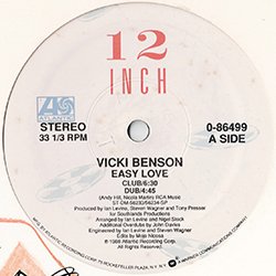画像2: VICKI BENSON / EASY LOVE (米原盤/88年MIX) [◎中古レア盤◎お宝！本物のUS原盤！六本木ヒット！女性ハイエナ！]