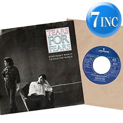 画像1: TEARS FOR FEARS / EVERYBODY WANTS TO RULE THE WORLD (7インチ) [◎中古レア盤◎お宝！オランダ版ジャケ7"！超人気ネタ！]